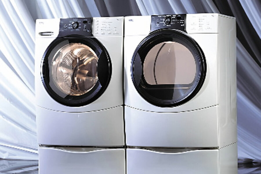 Efficient washing machines