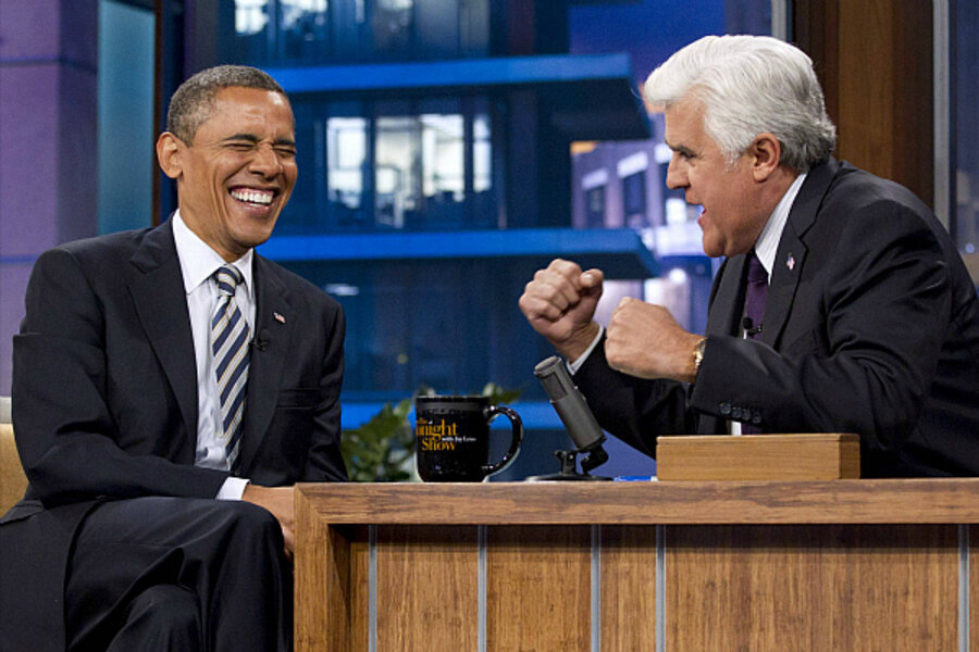 President Obama on talk shows