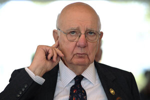 volcker keeping at it