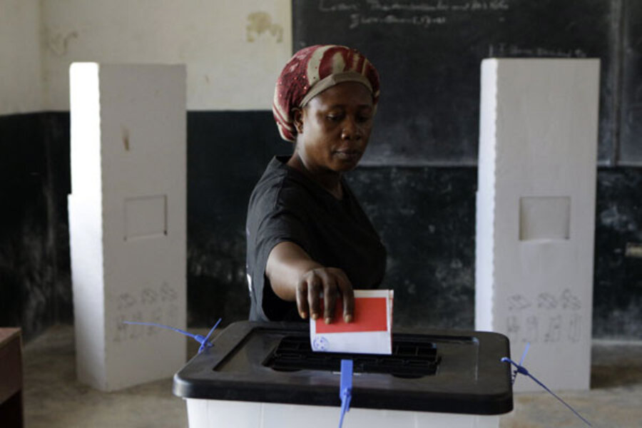 Liberians await presidential election results after low turnout on