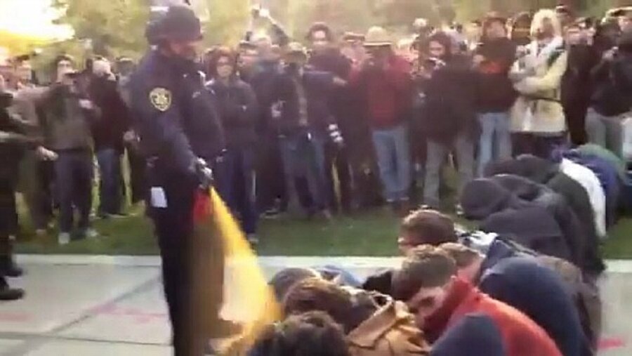 UC Davis pepper spray incident goes viral - CSMonitor.com