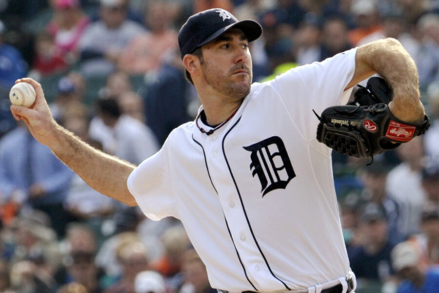 Tigers pitcher Justin Verlander named American League MVP - CSMonitor.com