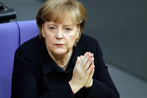 Germany's Merkel Takes Hard Line On Fixes For Eurozone Debt Crisis ...