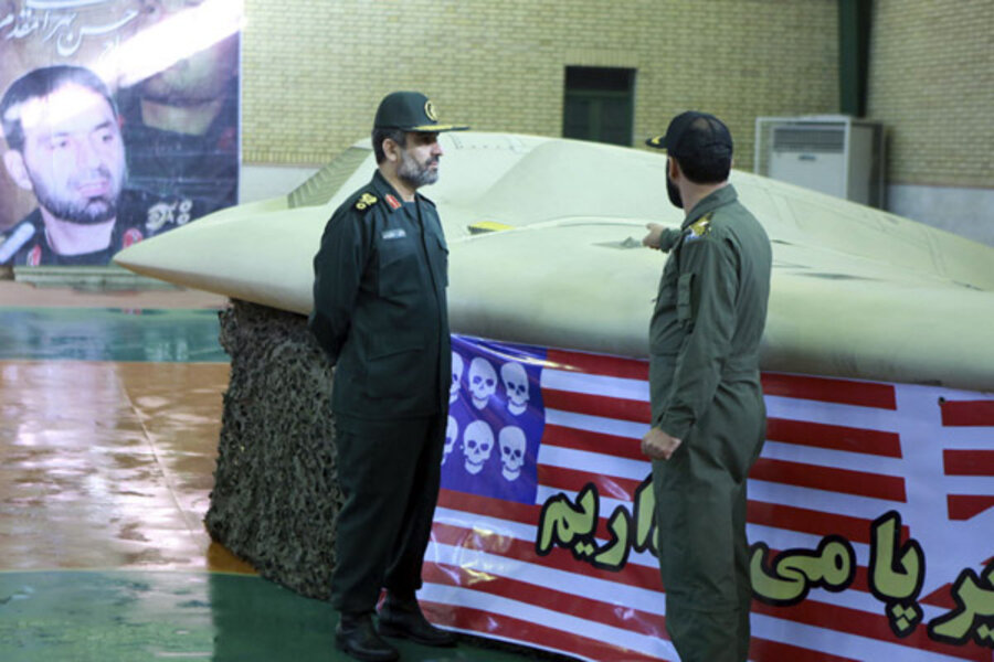 cerebrum abstraktion banjo Downed US drone: How Iran caught the 'beast' - CSMonitor.com