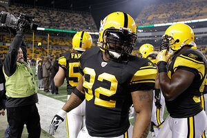 steelers yellow helmet