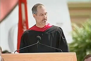 Steve Jobs's 2005 Stanford Commencement Address - CSMonitor.com